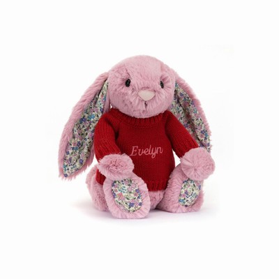 Jellycat Blossom Tulip Conejo with Red Jumper | PSXK-75493